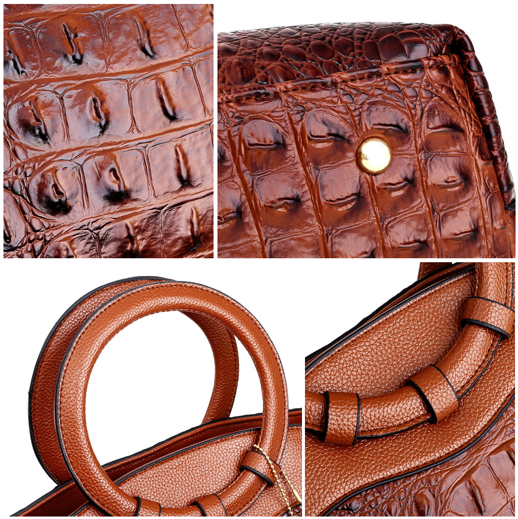Amelia - Elegante Damenhandtasche in Braun