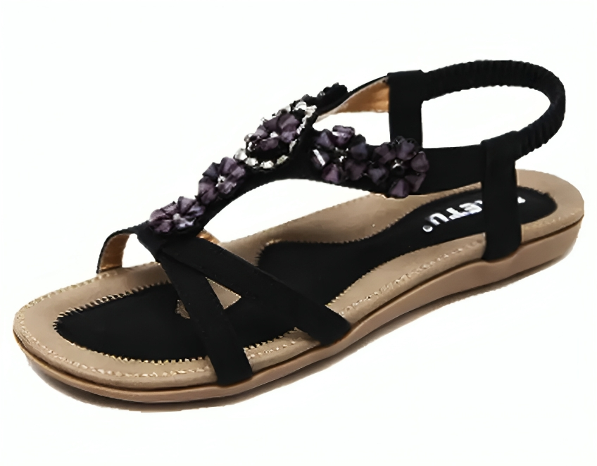 Braun Boho Komfortsandalen - Sarahi