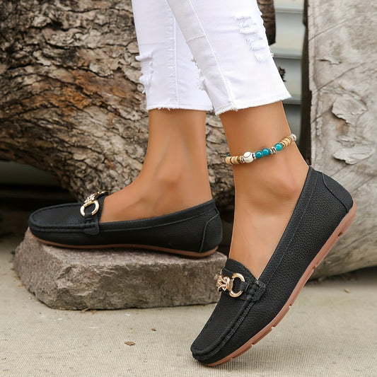 Schwarze Loafers - Julia