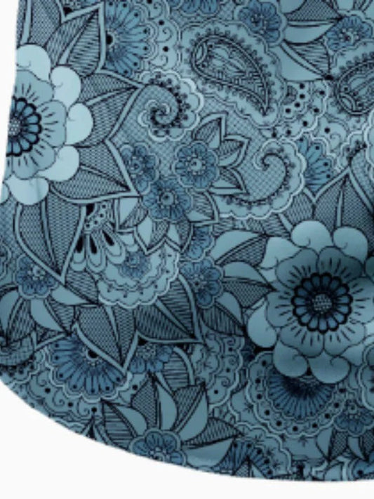 Bluse - in blautönen