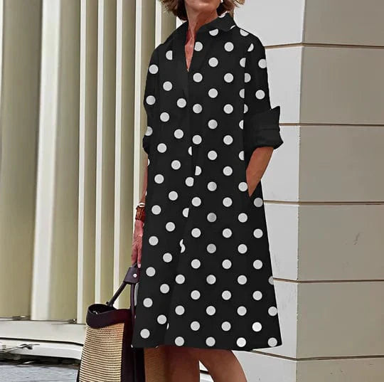 Eva janssen - casual frauen kleid