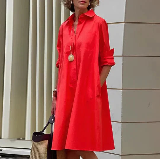 Eva janssen - casual frauen kleid