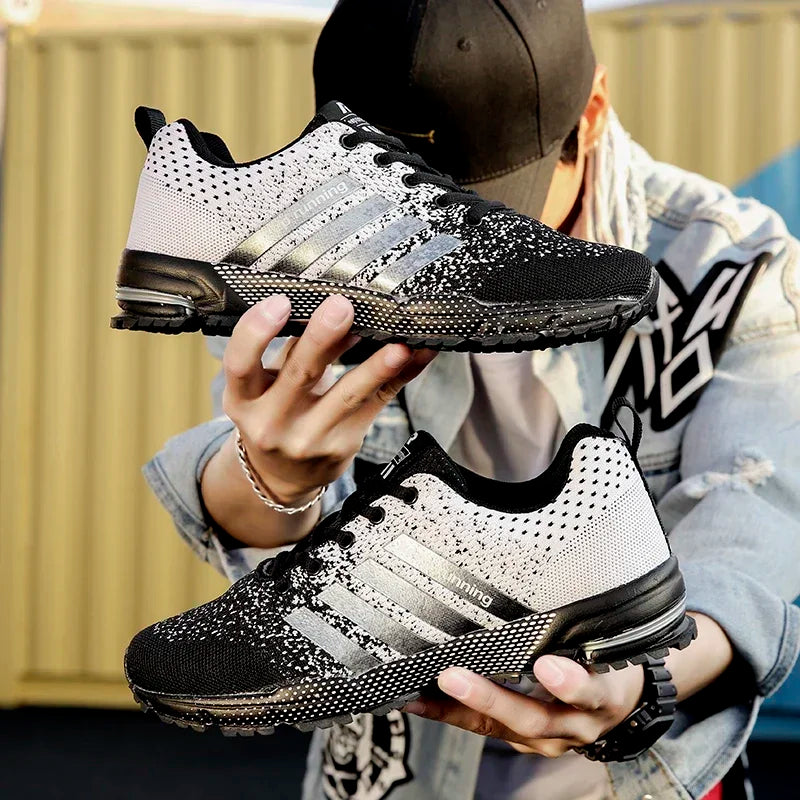 Ryder - Schwarze Performance-Laufschuhe