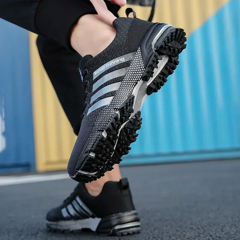Ryder - Schwarze Performance-Laufschuhe