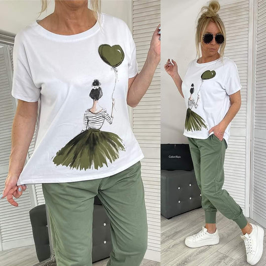 Benja - stylisches zweiteiliges set für den frühling