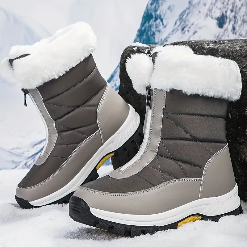 Graue Orthopädische Anti-Rutsch-Schuhe – Lena