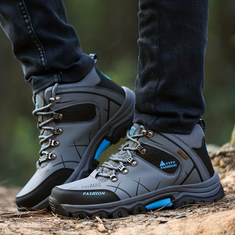 Liam - schwarzgelber trail-boot