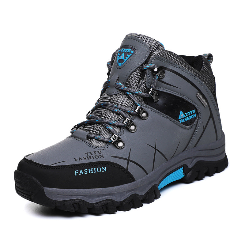 Liam - schwarzgelber trail-boot