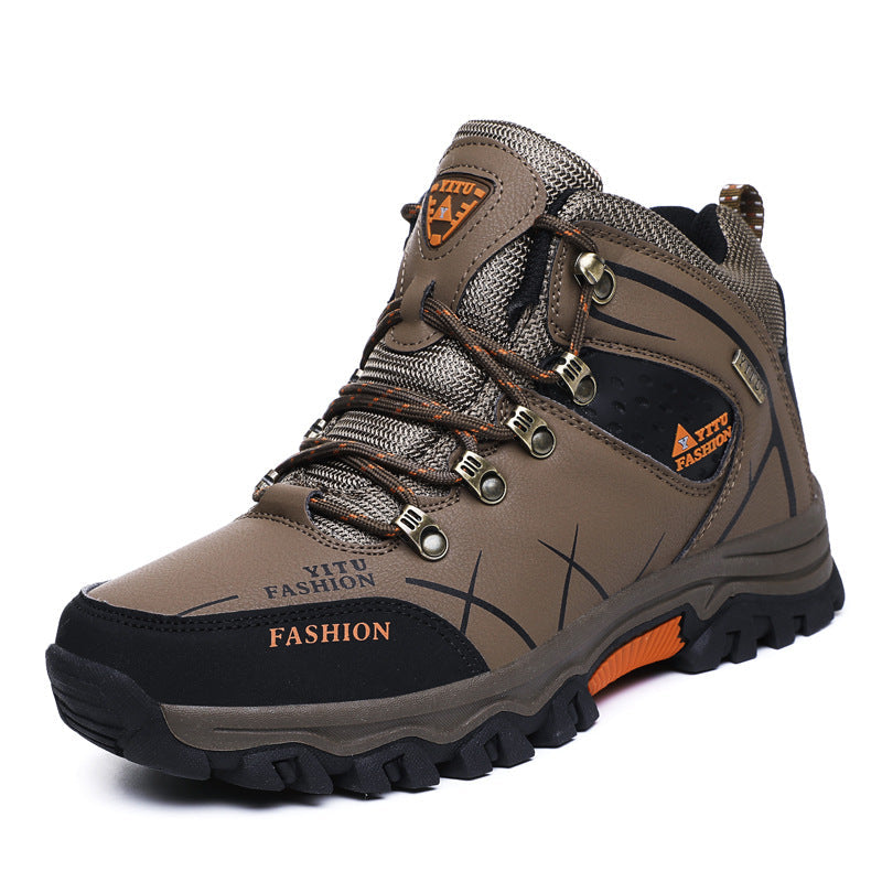 Liam - schwarzgelber trail-boot