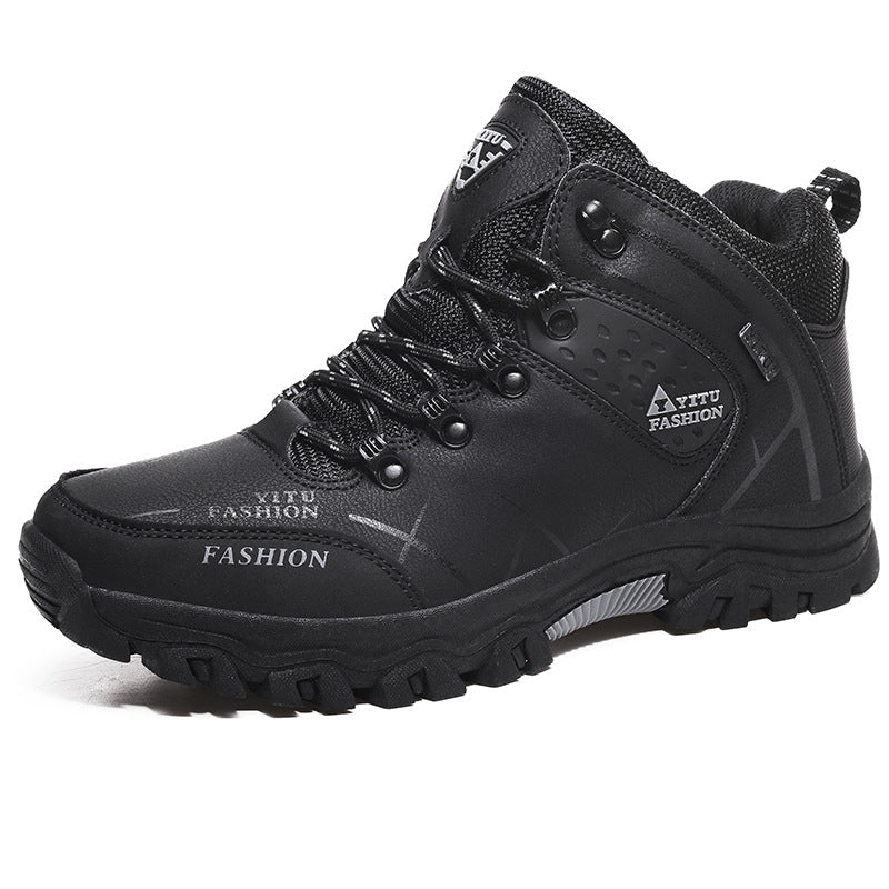 Liam - schwarzgelber trail-boot