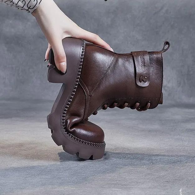 Orthopädische Winterstiefel Braun - Paul
