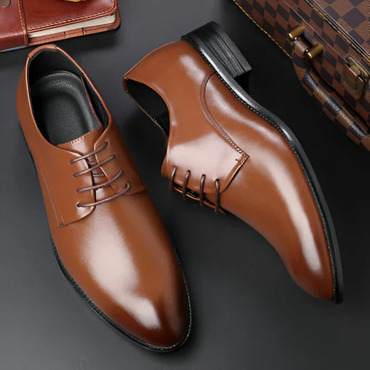 Elegante herren-oxfordschuhe aus leder – herren