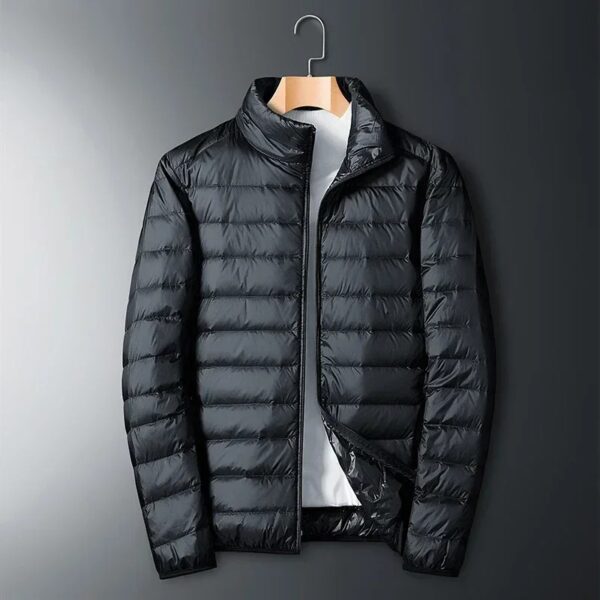 Ultraleichte daunenjacke dunkelblau – Leon