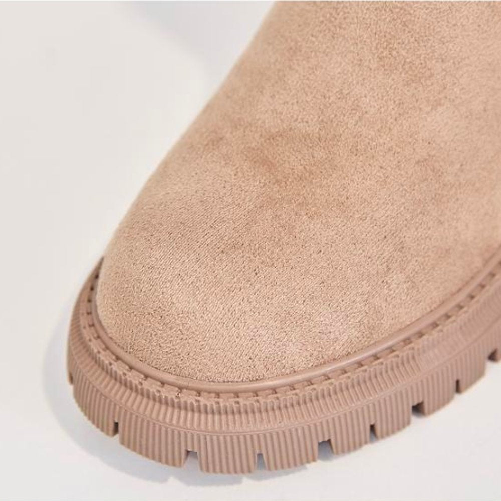 Schwarze Orthopädische warme Stiefel - ComfortEase