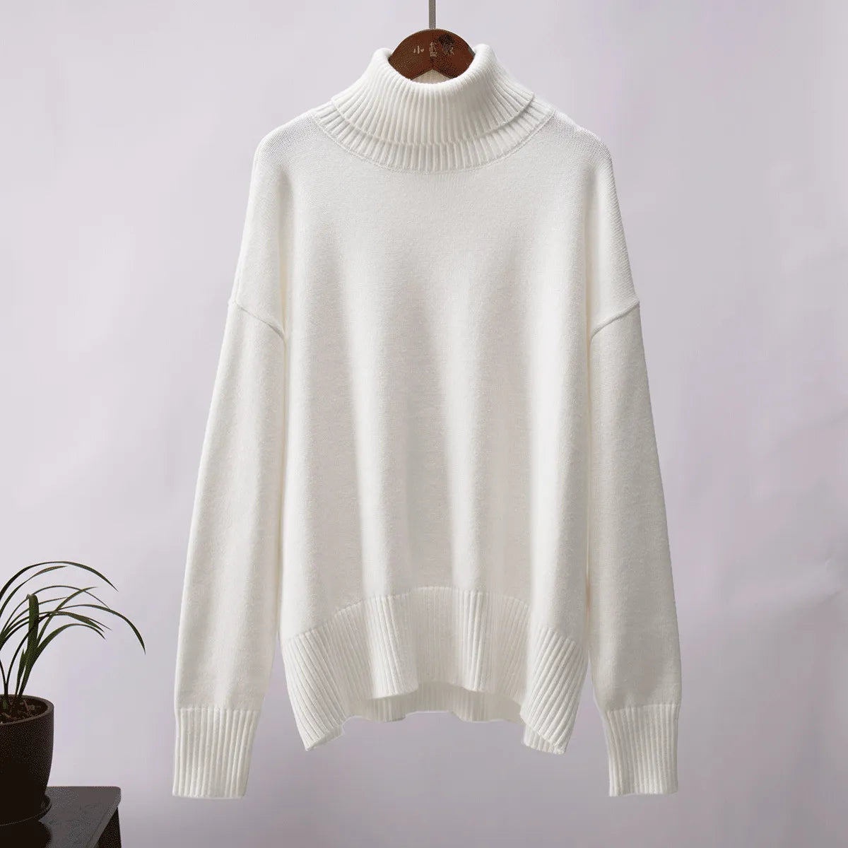 Sharon Herbst Umarmung Gestrickter Pullover