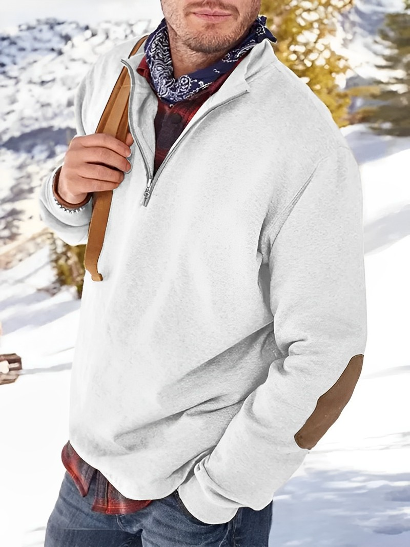 Frederic Luxuriöse Eleganz Reißverschlussjacke