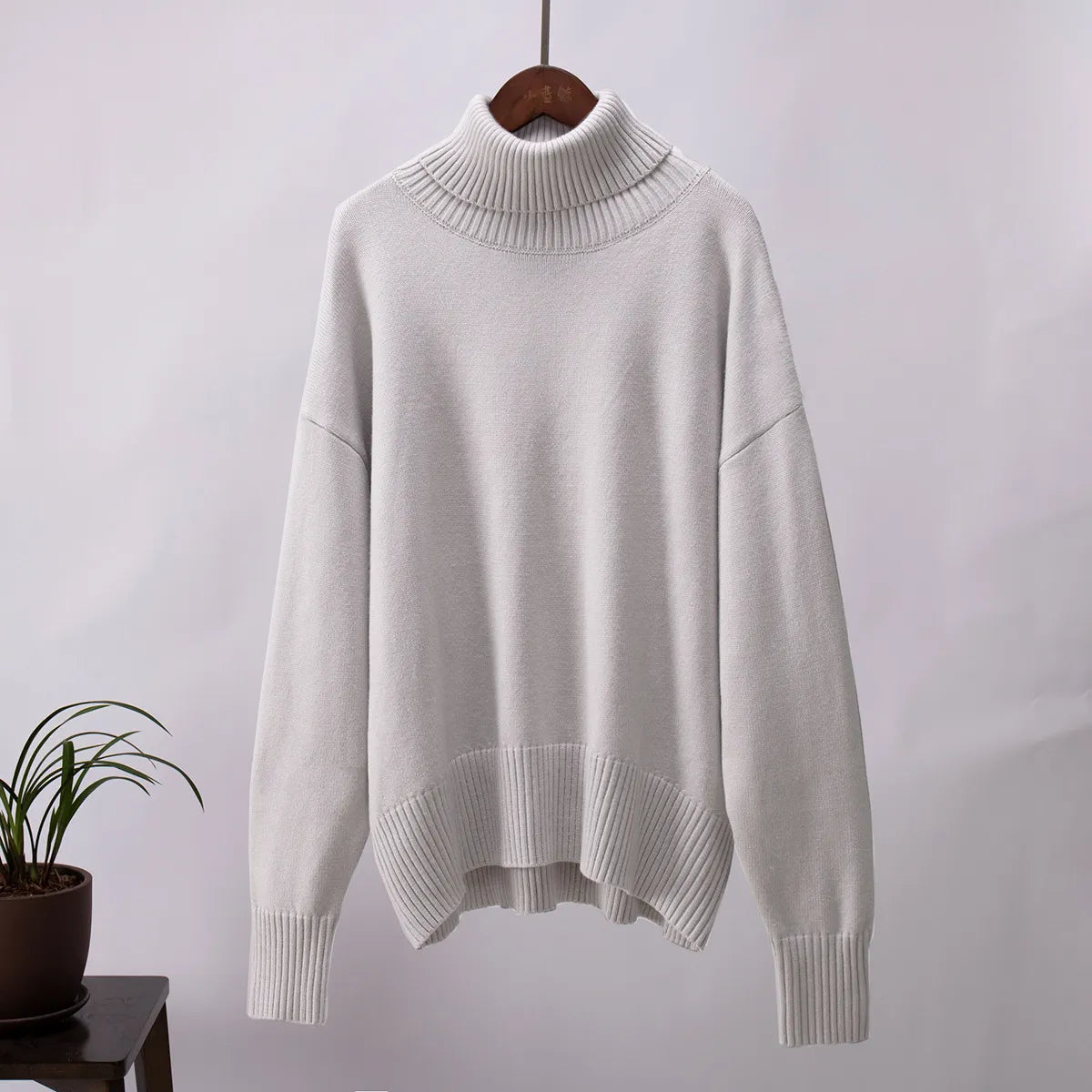Sharon Herbst Umarmung Gestrickter Pullover