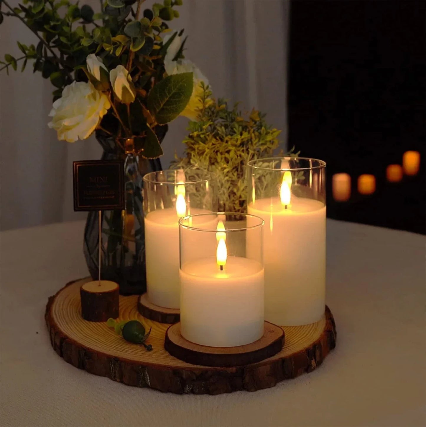 GlowSerenity Luxe Kerzen (3 Kerzen pro Set)