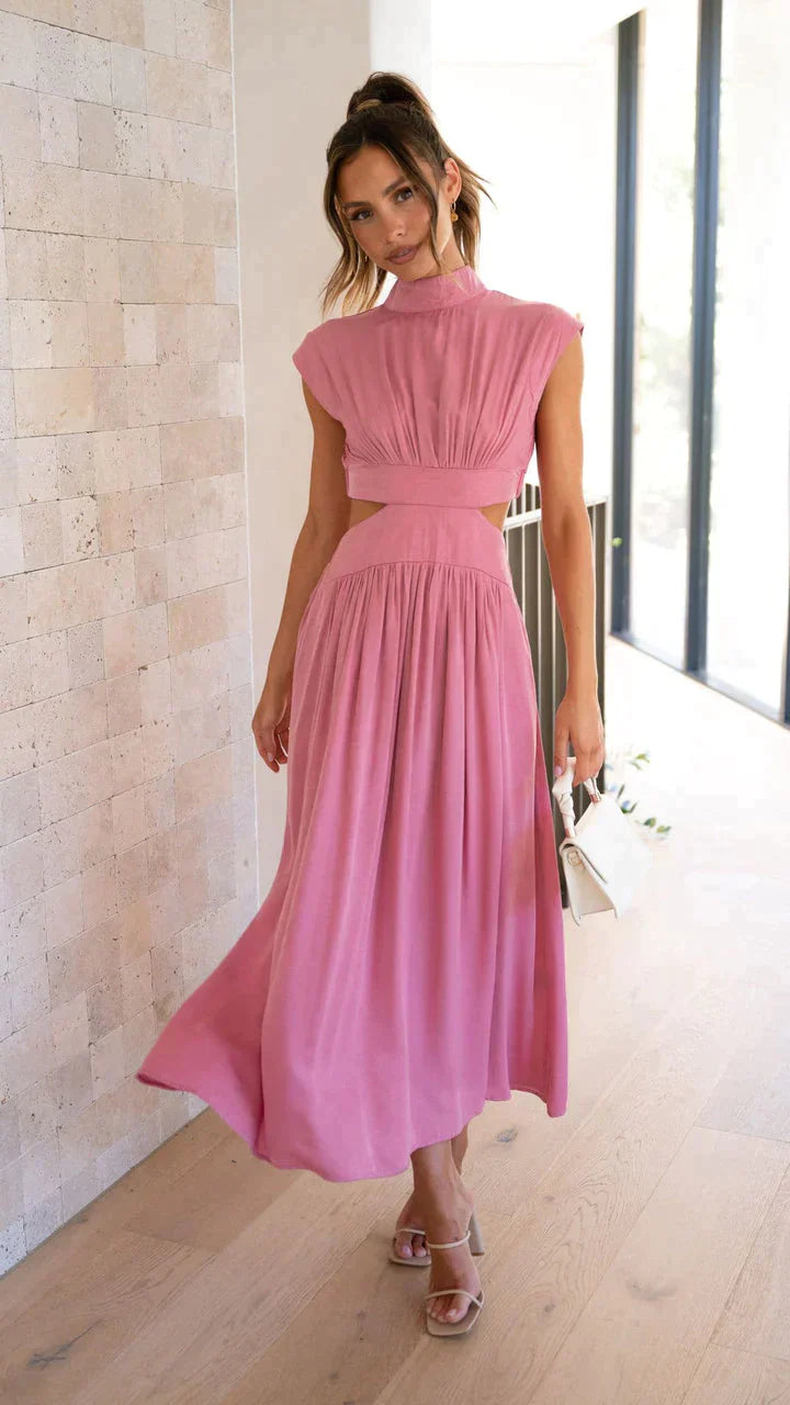 Dinah's Cut-Out Midikleid