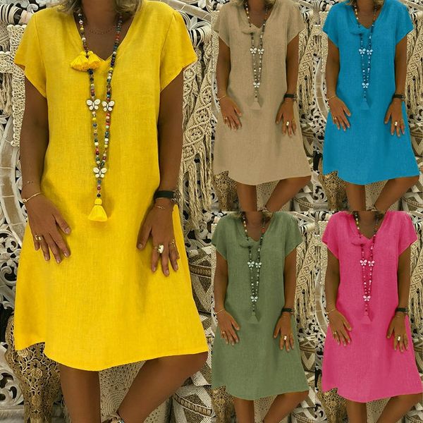 Sidney Das ultimative V-Ausschnitt Midi-Kleid