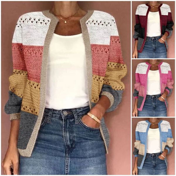 Ayesha Lässige Strickjacke