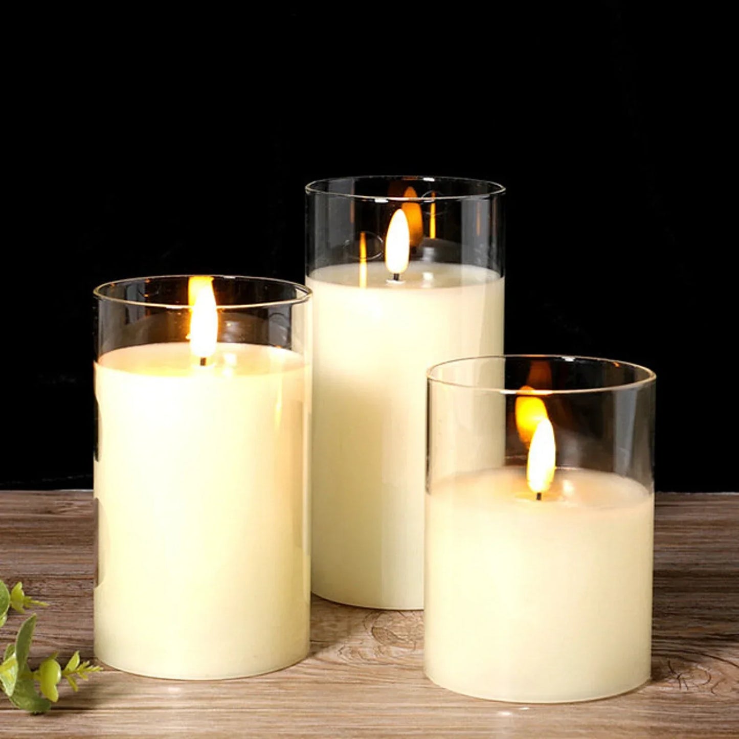 GlowSerenity Luxe Kerzen (3 Kerzen pro Set)