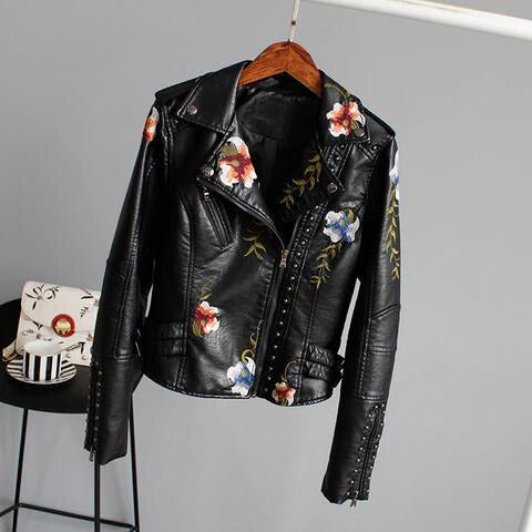 Mariah ewige eleganz lederjacke