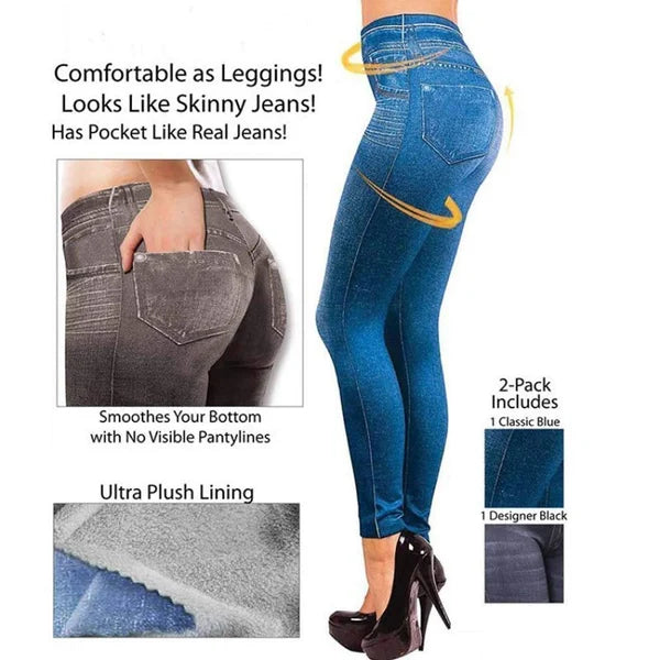 Wilma Denim-Jegging-Hose