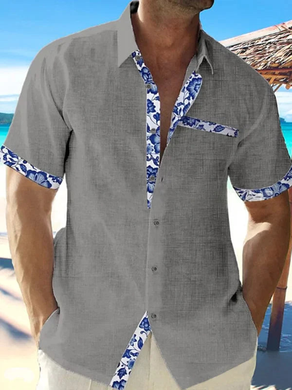 Timothy's Blumen Casual Hemd