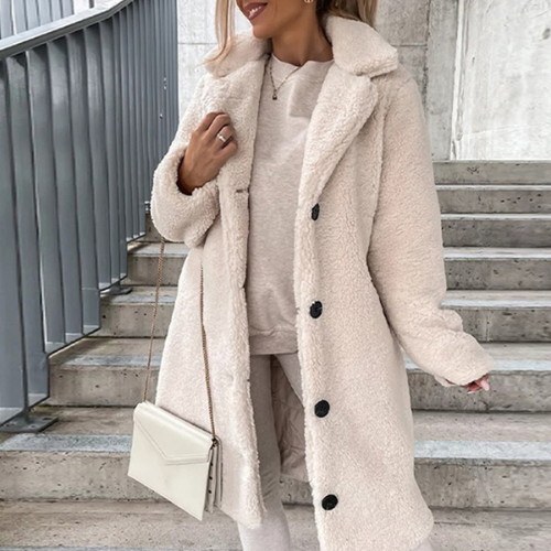Eloise stilvoller weicher teddy mantel
