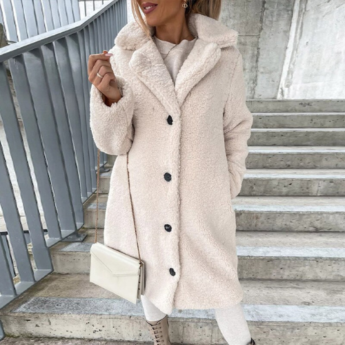 Eloise stilvoller weicher teddy mantel