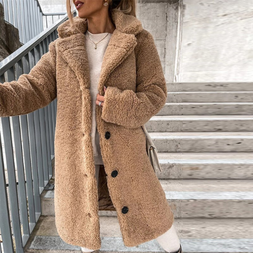 Eloise stilvoller weicher teddy mantel