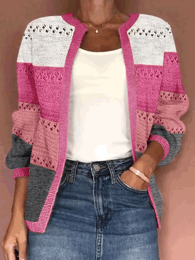 Ayesha Lässige Strickjacke