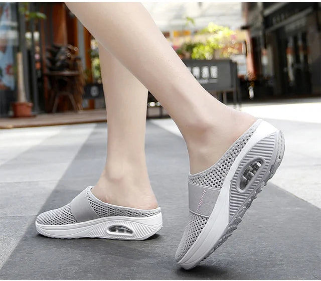 Sophie Halb Wickel Netz Ortho Sandalen