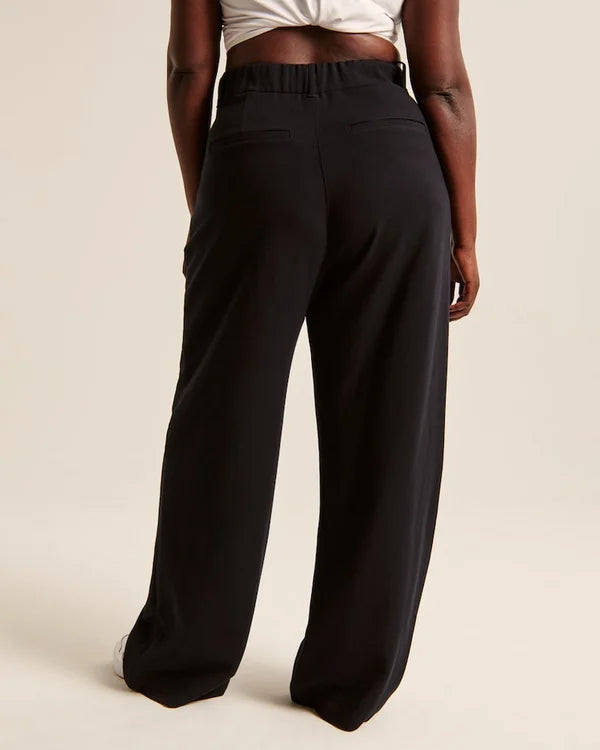 Maryanne's Hochtaillierte weite Hosen