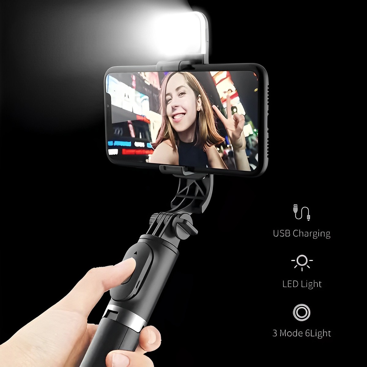 Kyla Das "Snapshot Guru" ausziehbare Stativ