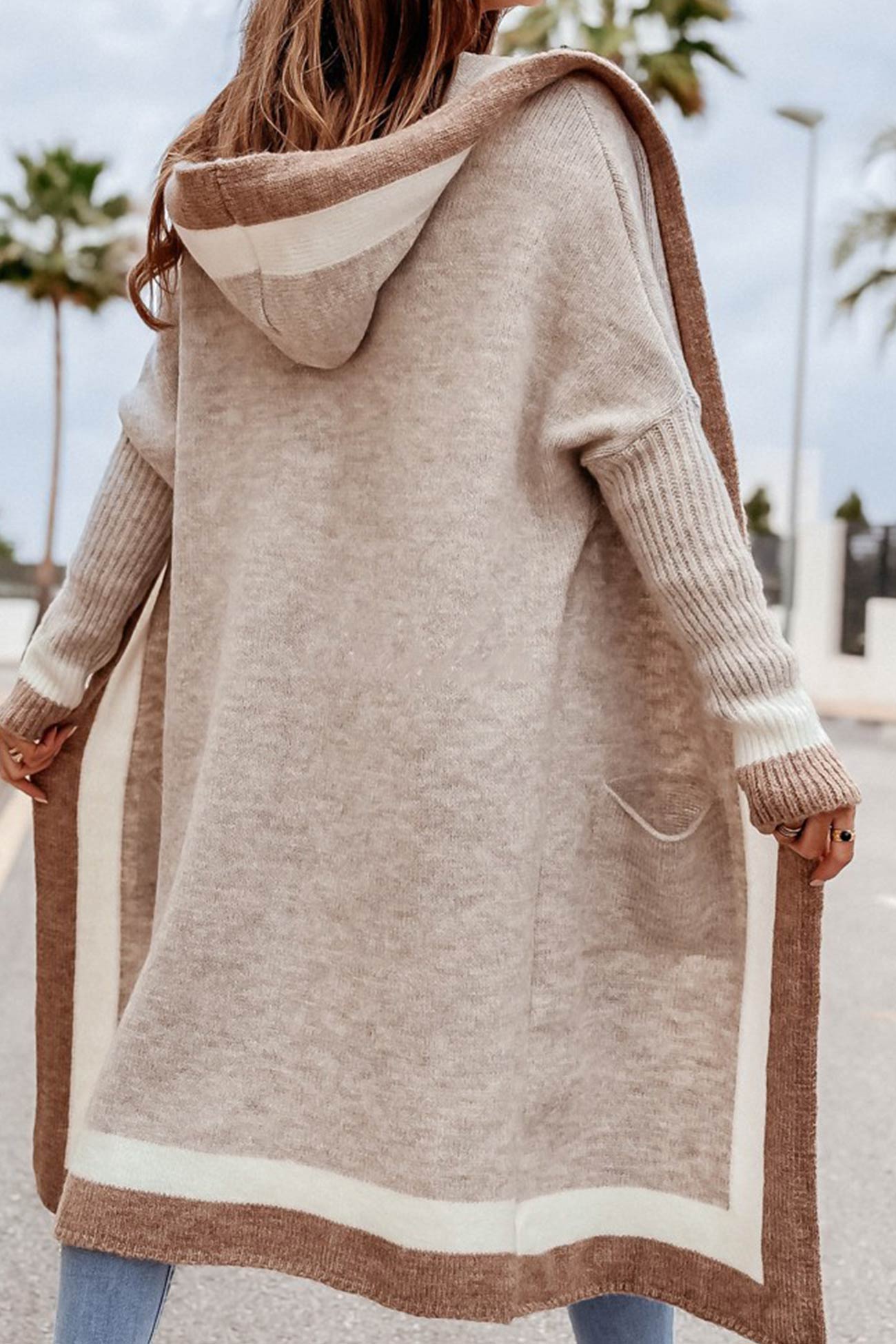 Marie Herbst Eleganz Kapuzen-Cardigan