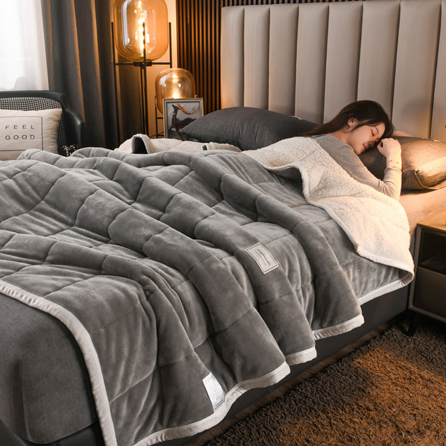 Ellena | LuxeWarm Lamme Fleece Decke