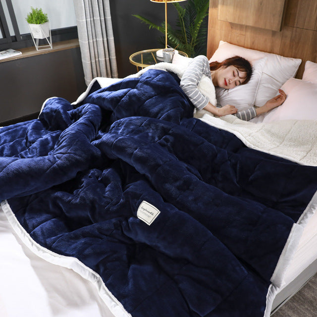 Ellena | LuxeWarm Lamme Fleece Decke