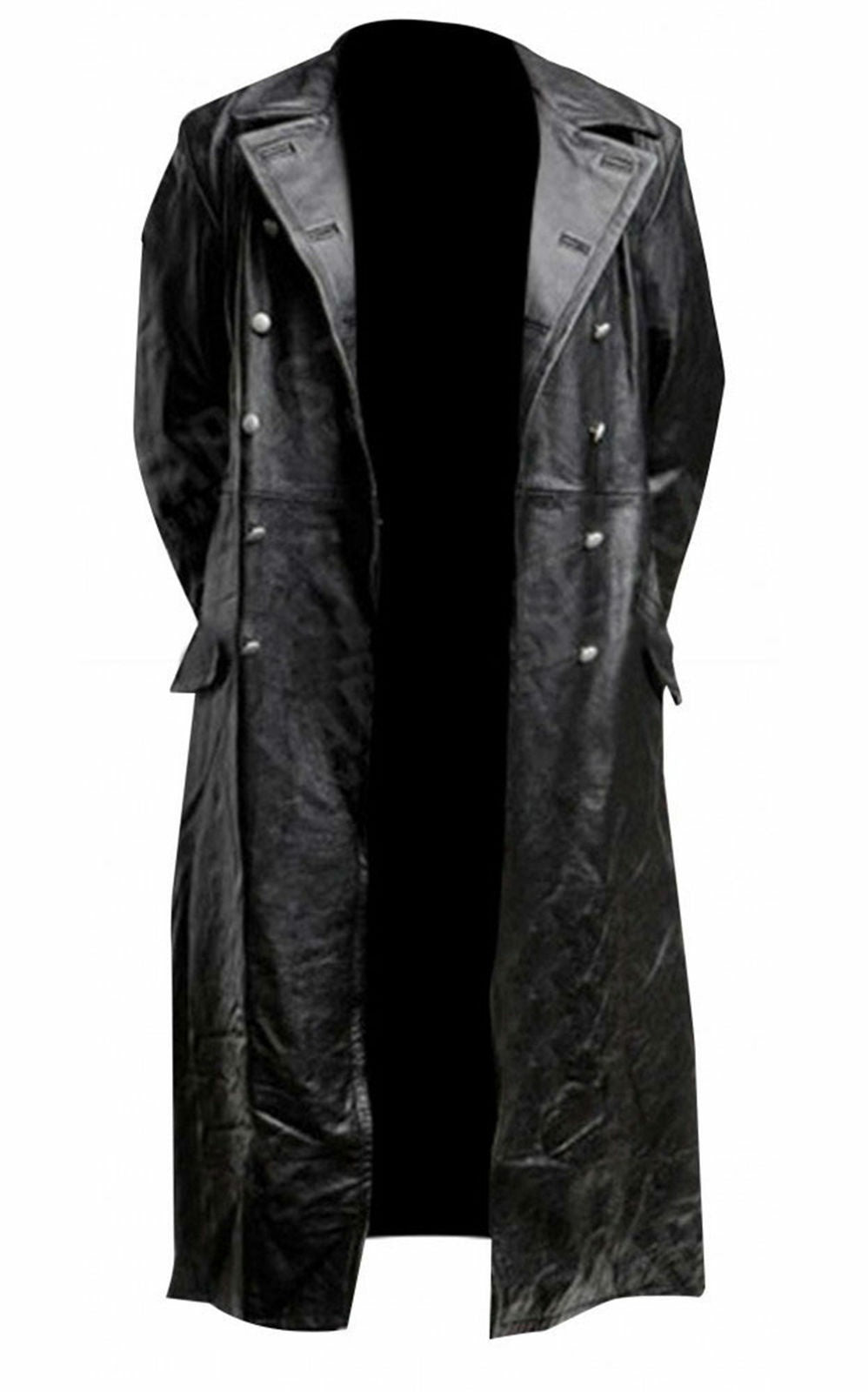 Chandler's der "maverick's eleganz" kunstleder mantel