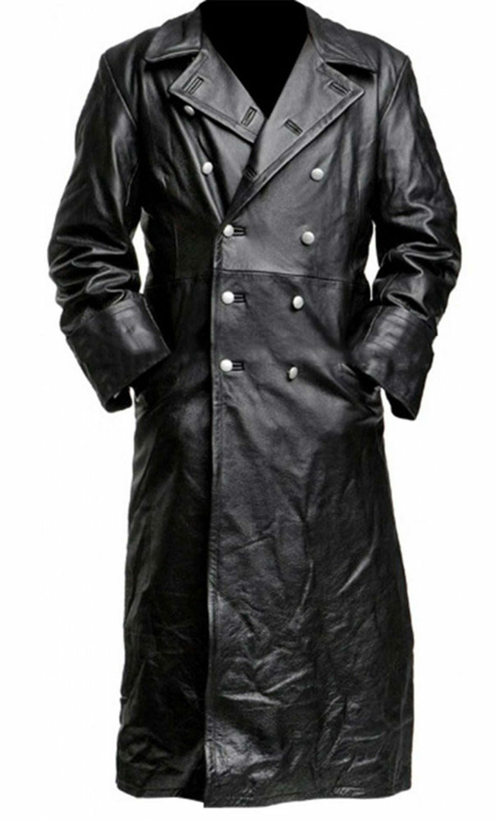 Chandler's der "maverick's eleganz" kunstleder mantel