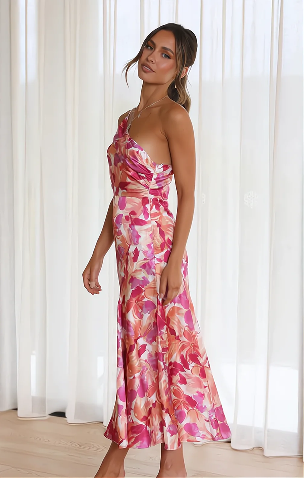 Sofia's Sommerblüte Kleid mit Blumenmuster