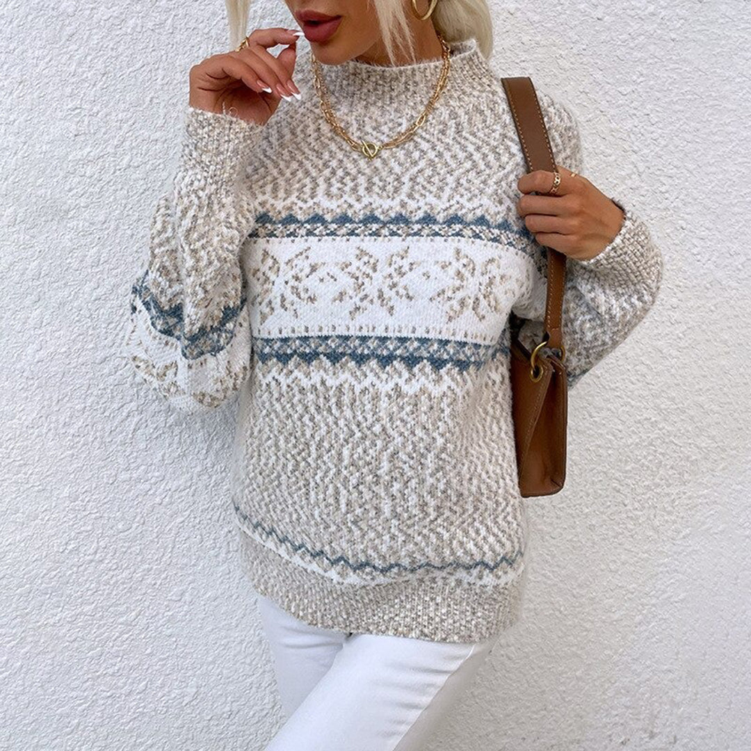 Hanna - Schneefall Eleganz Pullover