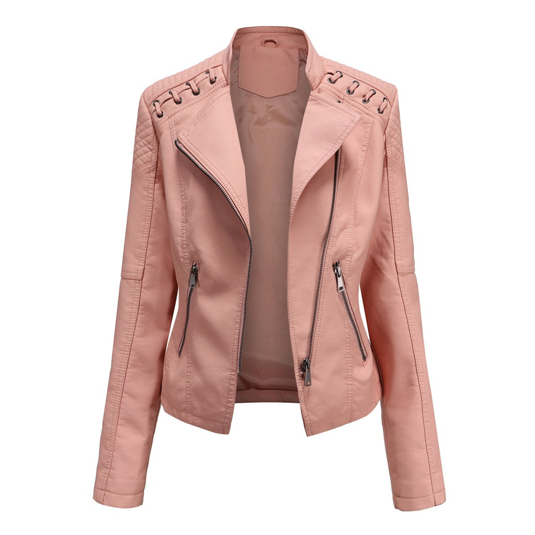 Natalie Stylische Lederjacke