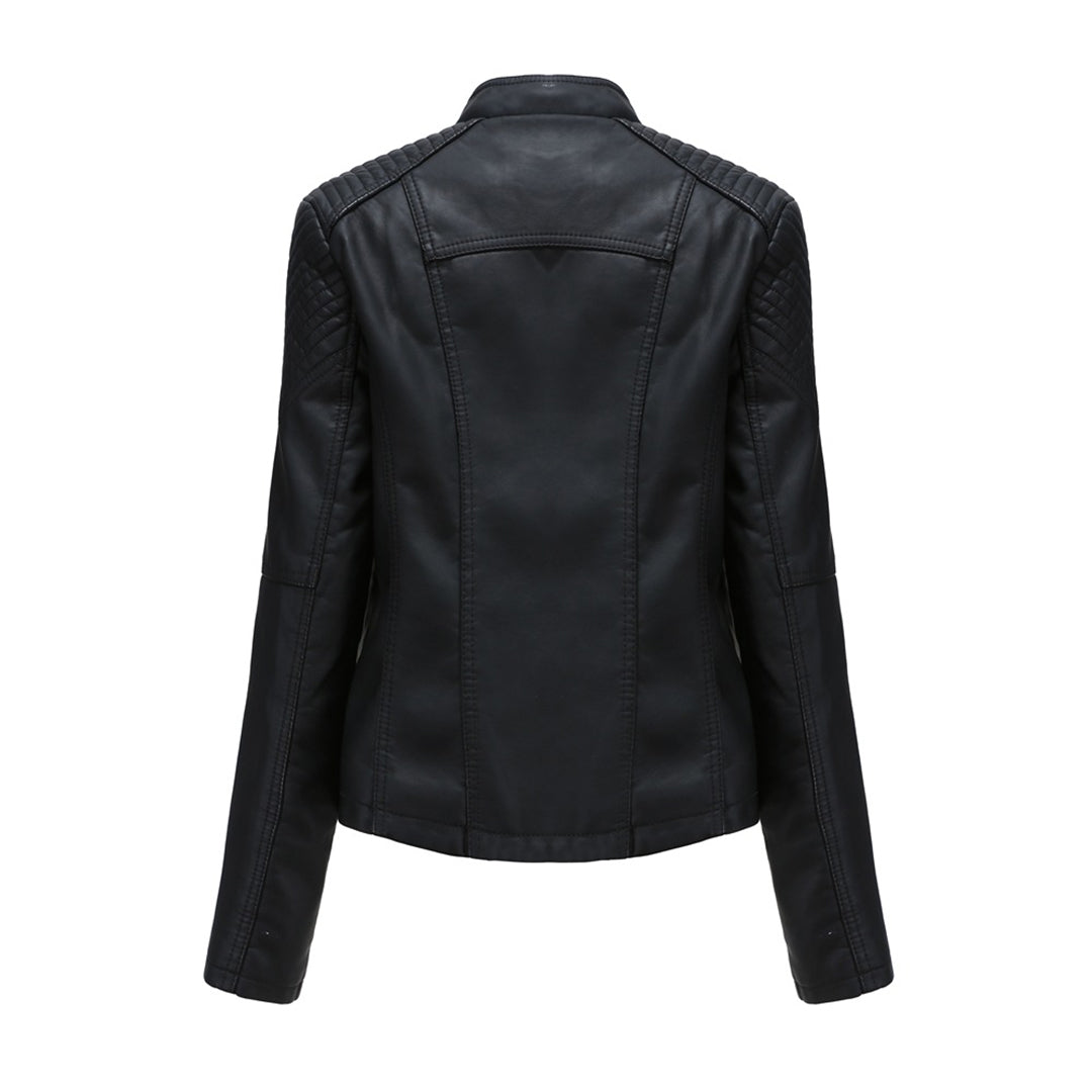 Natalie Stylische Lederjacke
