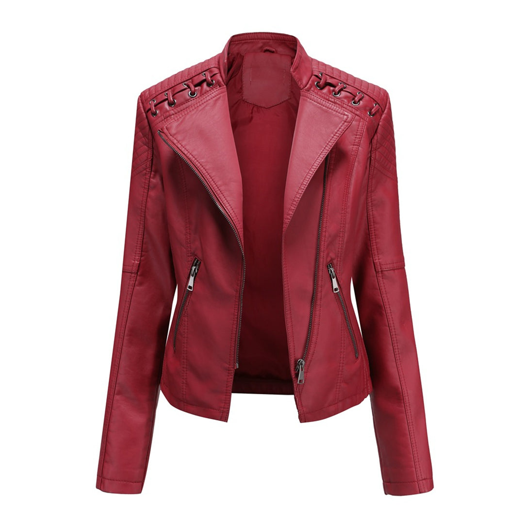 Natalie Stylische Lederjacke
