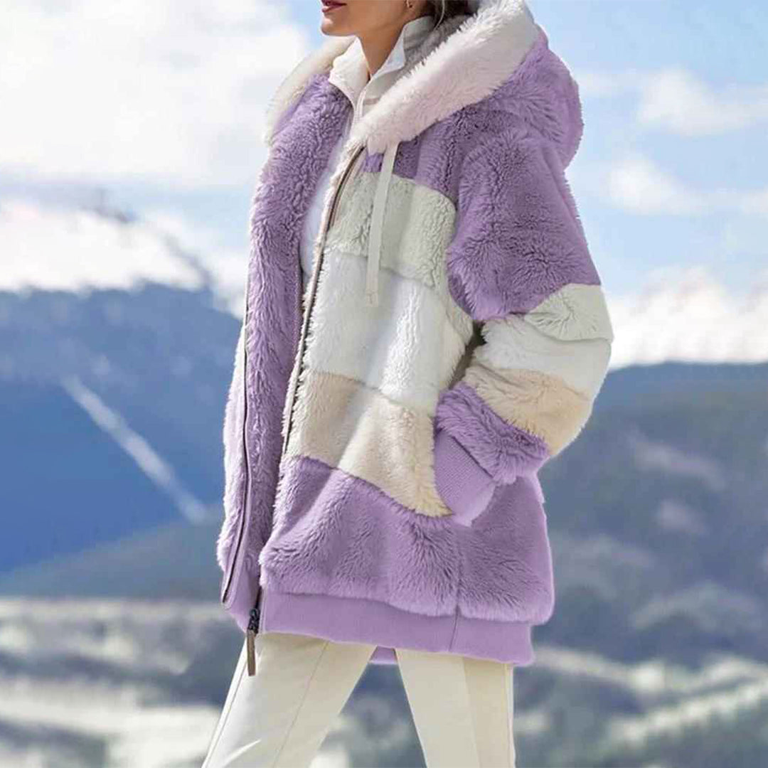 Warme Kapuzenjacke Oversized Jas