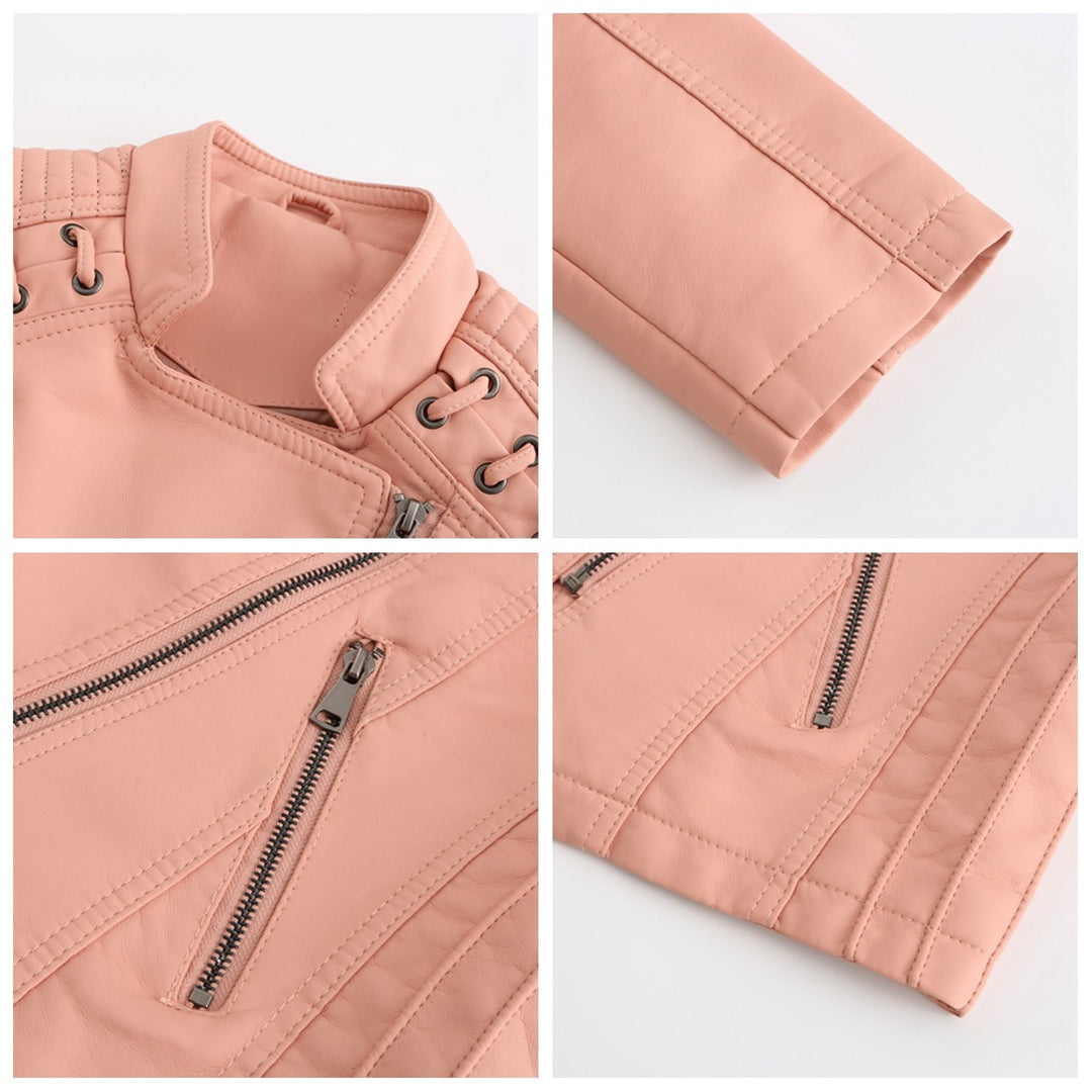 Natalie Stylische Lederjacke