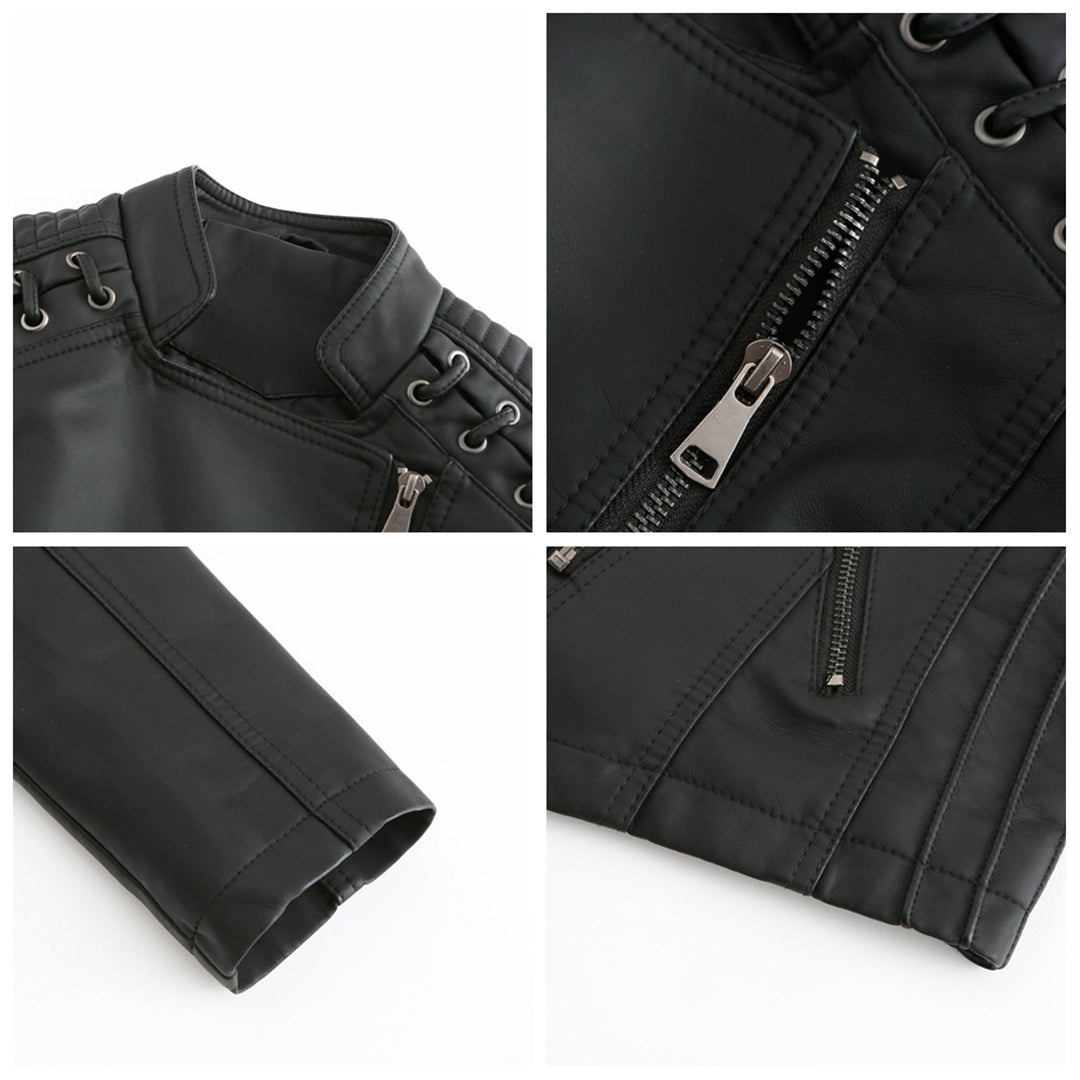 Natalie Stylische Lederjacke