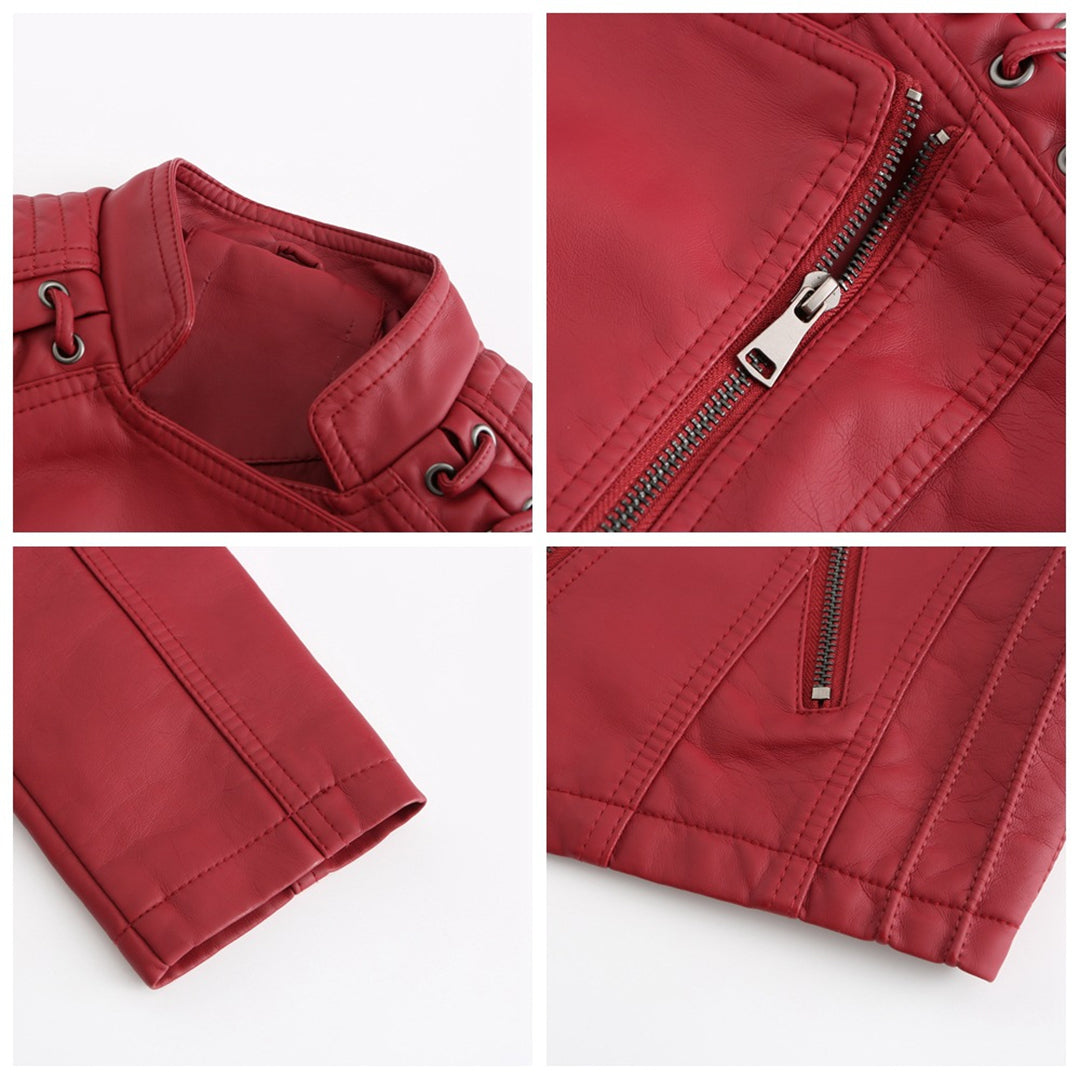 Natalie Stylische Lederjacke